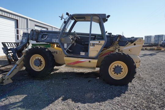NEW HOLLAND SKYTRACK MDL: LM860 TYPE LM 860…