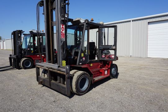 TAYLOR TH160 16,000 LB CAP FORLIFT, 124'…