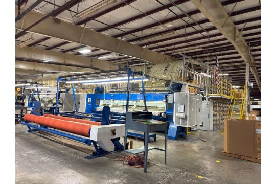 2008 CMC ½ Gauge Single Feed Tufting System w/ Yarn…