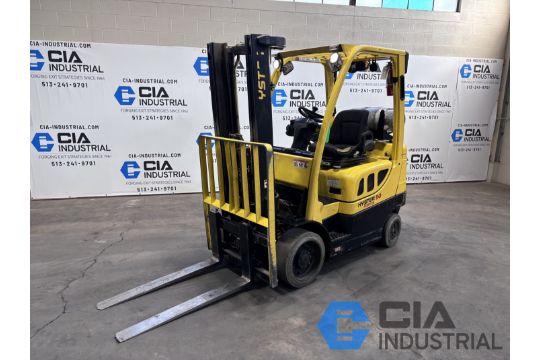 2021 - 5,000 LB. HYSTER MODEL S50FT LPG SOLID…