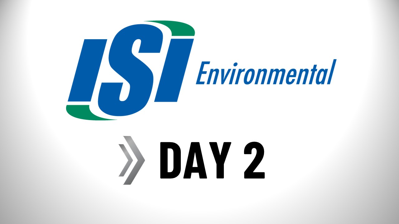 ISI Environmental - Day 2