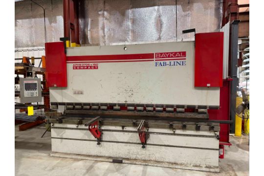 CNC HYDRAULIC PRESS BRAKE, BAYKAL FAB-LINE MDL. APHS…