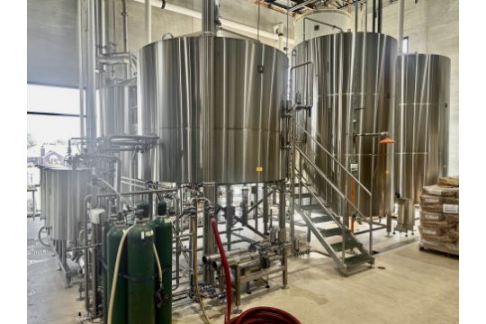 Super Clean NSI Production Brewery with 4-Vessel…