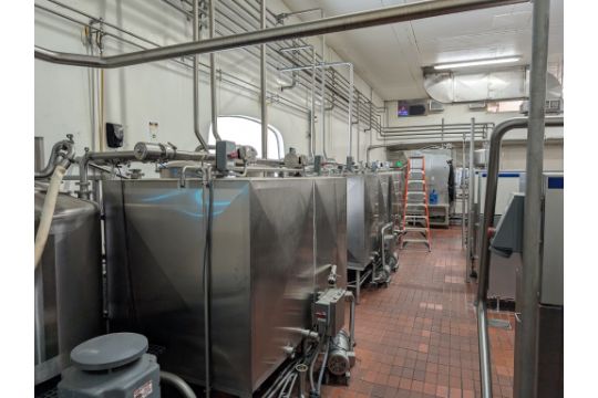 2-Compartment S/S Flavor Tank, 500 Gallons per Compartment…