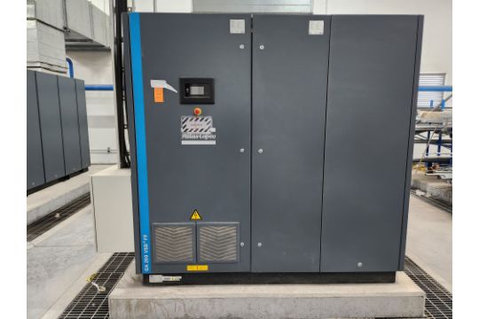 Atlas Copco compressor model GA200VSDA3, working pressure…