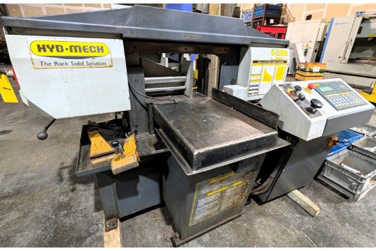 2004 HYD-MECH S-20A AUTOMATIC HORIZONTAL BANDSAW, SERIES…