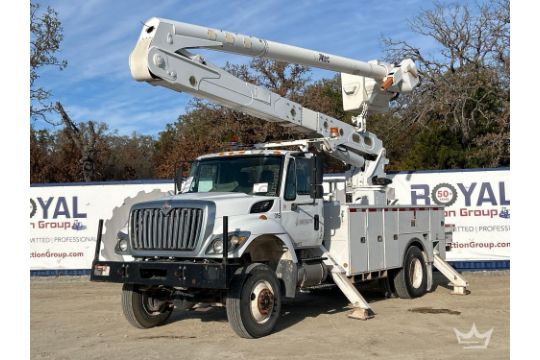 2014 International WorkStar 7300 4x4 Altec A55F 55ft.…