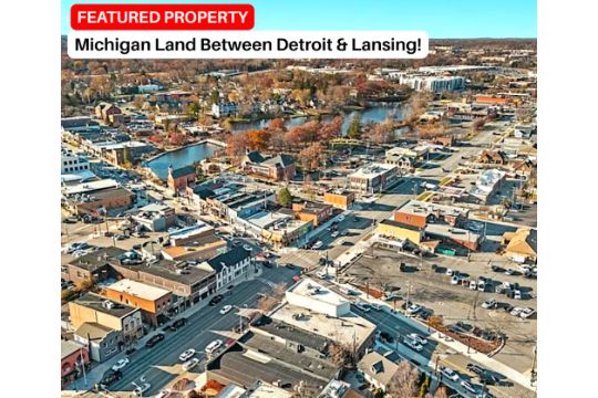 Michigan Land Between Detroit & Lansing!