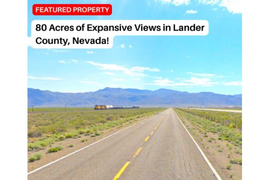 80 Acres of Expansive Views in Lander County,…