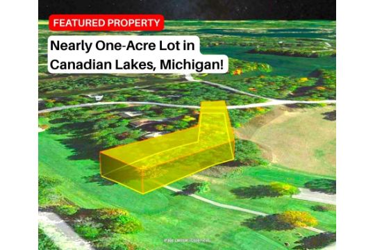 Spacious Lot in Mecosta County, Michigan!