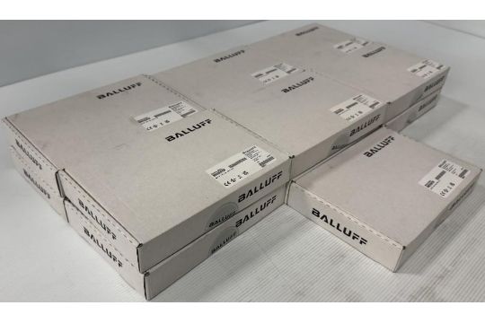 Lot of (13) Balluff #BNI00HW Network Blocks