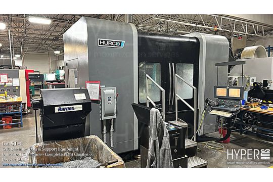 Hurco VMX64 CNC Vertical Machining Center, 3-Axis,…