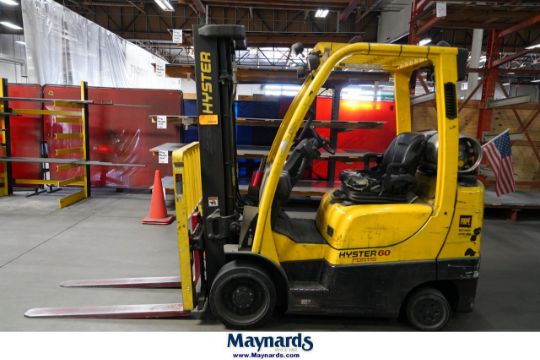 Hyster 60 Fortis 4,750 Lbs. Capacity LP Gas…