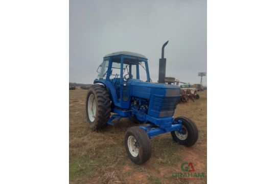 FORD 7710 FARM TRACTOR, S/N 84229, CAB, HOUR…