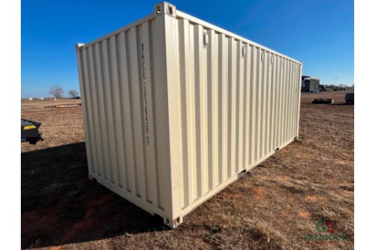 20' CONTAINER, S/N XHCU2839587, ONE TIME…
