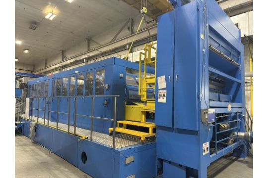 (1) Bonino Card 106' Wide, Single Doffer Card, Closed-Loop…