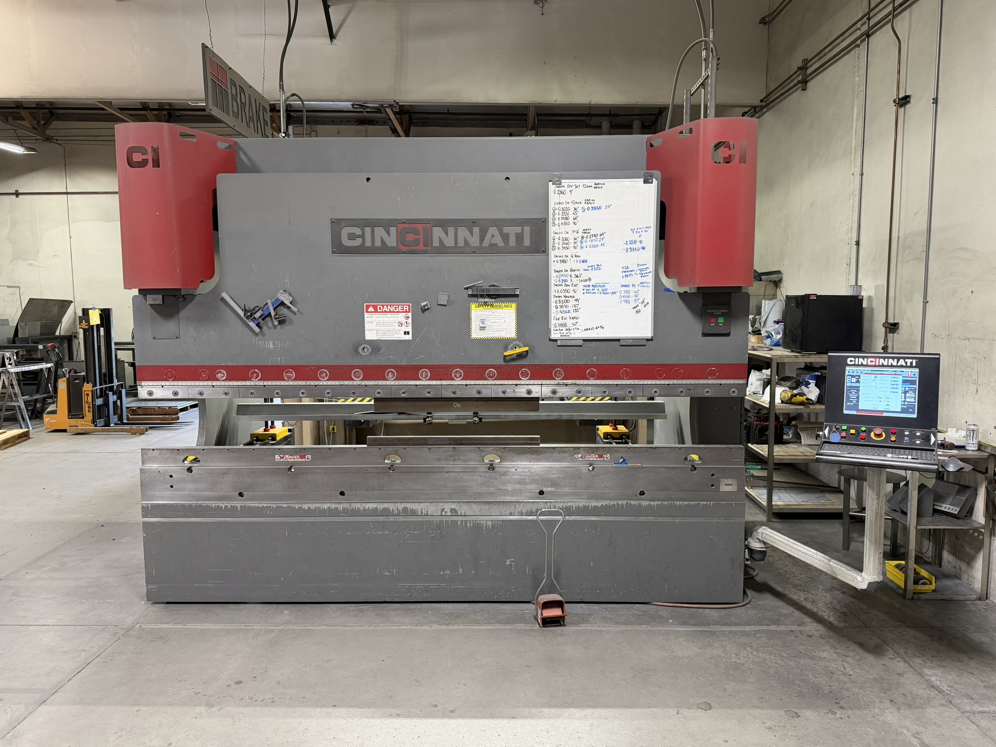175-Ton x 12' Cincinnati CNC Press Brake (2017)