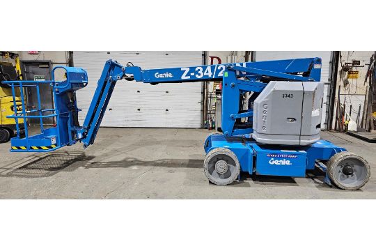 2014 Genie Boom Lift model Z-34/22N with…