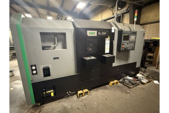 DMC DL25SY CNC Turning Center, S/N L25S0082, 2019