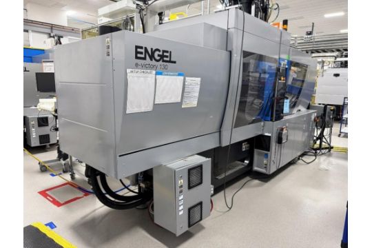 Engel E-Victory 134 Ton Hybrid Two-Shot Injection Molding…