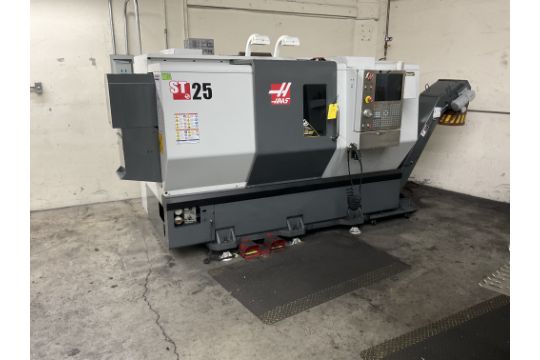 2014, HAAS MDL. ST-25 CNC LATHE, 12-TOOL, 3500 RPM,…