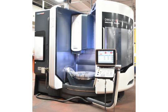 DMG MORI (2012) DMU 85 FD MONOBLOCK 5-AXIS…
