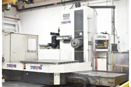 TOSHIBA SHIBAURA (1999) BTD-110.R16 CNC TABLE-TYPE…
