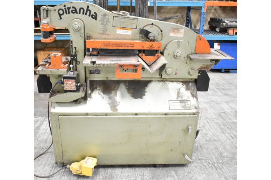 PIRANHA P50 50 TON HYDRAULIC IRON WORKER WITH…