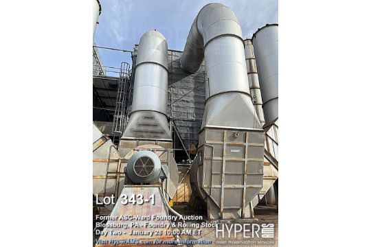 Wheelabrator model 144 jet III dust collector