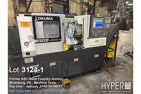 Okuma Genos L2000-e CNC Lathe, 2022