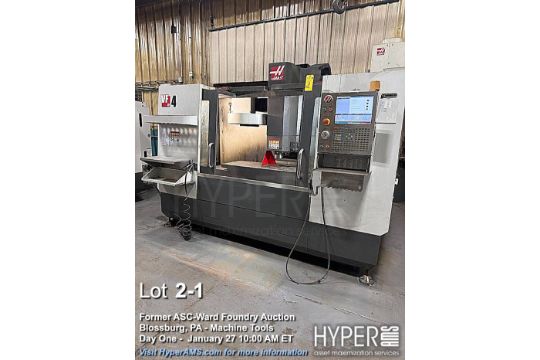 Haas VF-4 CNC Vertical Machining Center,…
