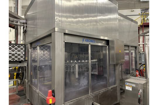 Krones 50 Valve Rinser, 60 Valve Filler,…