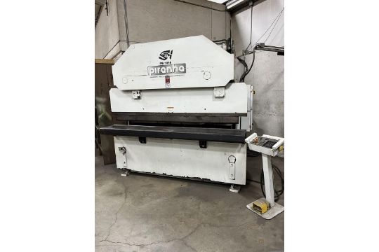 PIRANHA 6508 65 Ton x 8’ Hydraulic Press…