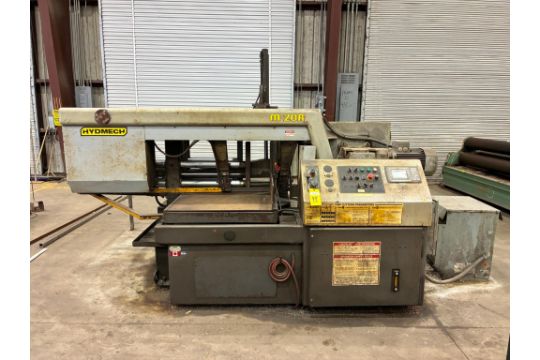AUTO. HORIZONTAL BAND SAW, HYDMECH MDL. M20A,…