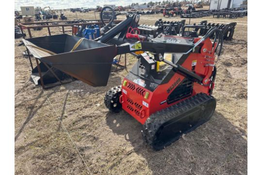 NEW MMS MS380R MINI TRACK LOADER, SN:507005,…
