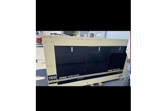 Used Kohler Generator w/ John Deere Motor. Model Number…