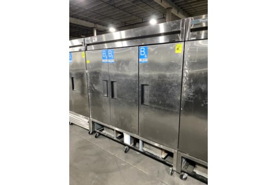 TRUE STAINLESS T-27F-HC THREE DOOR FREEZER