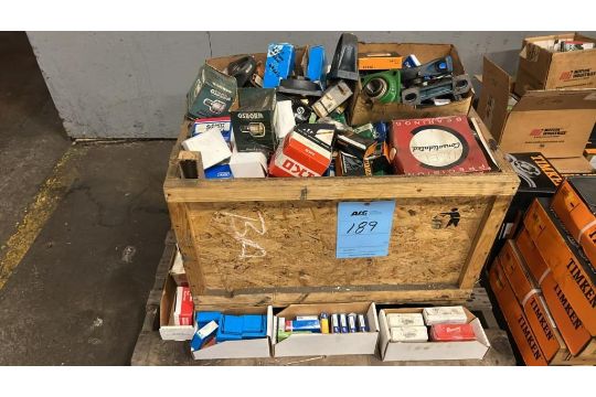 Lot Pallet of: Assorted Large Bearings, Seals,…