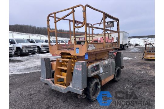 HAULOTTE TYPE 3368RT DIESEL POWERED SCISSOR LIFT; S/N…