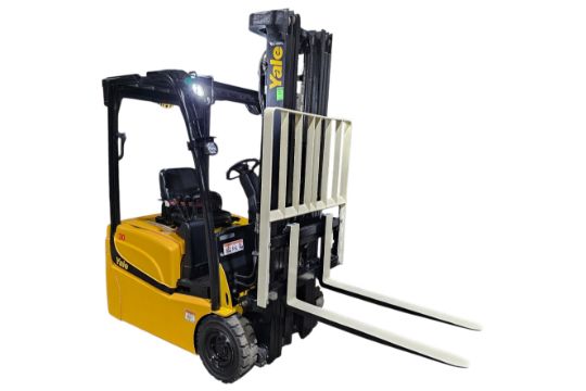 2019 Yale 3,000lbs Capacity 3-wheel Electric…