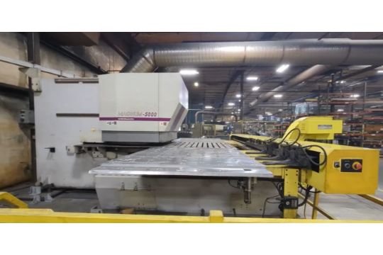 2011 45 TON MURATA WIEDEMANN M-5000 CNC TURRET PUNCH