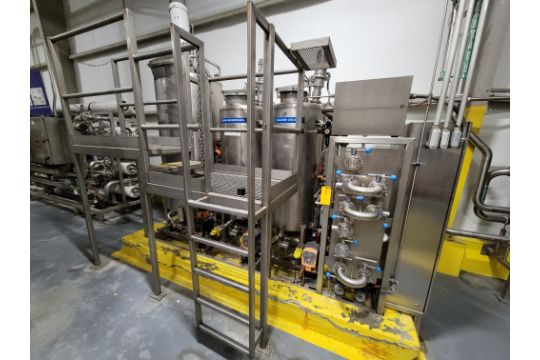 Placer Process 3 Tank Mineral Injection Skid