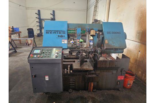 AUTOMATIC HORIZONTAL BANDSAW, DoALL MDL.…