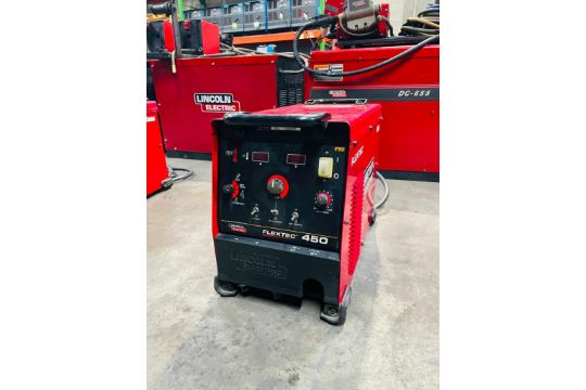 WELDING POWER SOURCE, LINCOLN MDL. FLEXTEC…