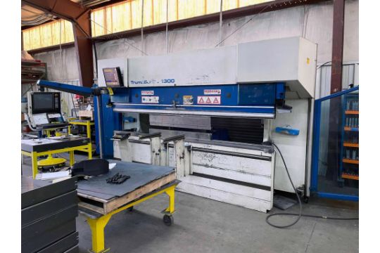 CNC PRESS BRAKE, TRUMPF MDL. TRUMABEND V1300,…