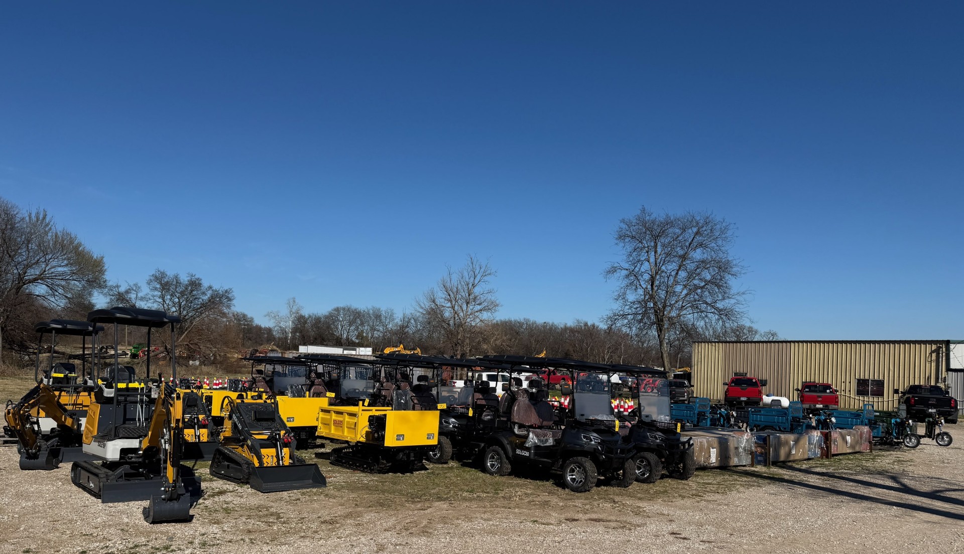 Equipment Container Sell Out Online Auction