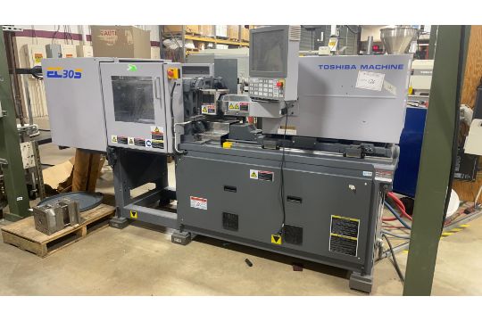 (2014) 33 Ton, 0.35 oz Toshiba Electric Injection Molding…