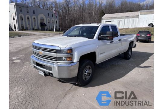 2018 CHEVROLET SILVERADO 2500 HD 4X4 GAS…
