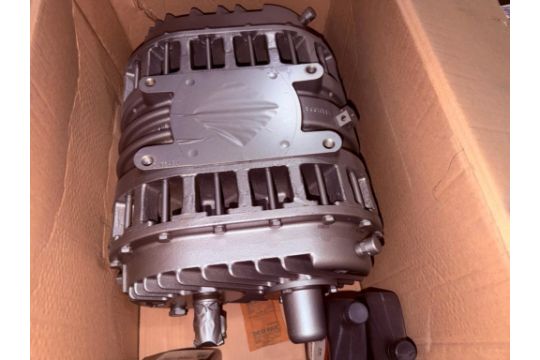 Gardner Denver Dry Bulk Truck Blower, Manual…