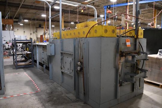 OSI Oven Systems Roller Kiln, Model not found, s/n…